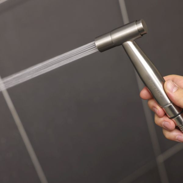 Bideesuihku musta, ruostumaton teräs, Shower Guy - Image 5